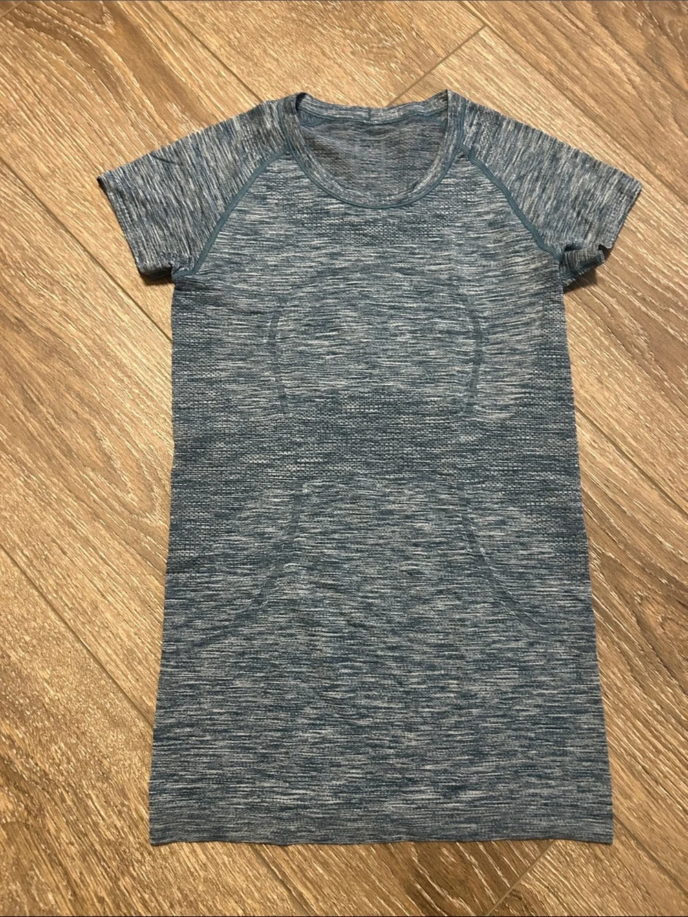 lululemon athletica Heathered Blue Swiftly Tech Short-Sleeve Performance Tee
